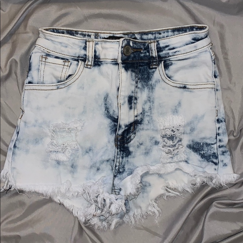 High waisted shorts